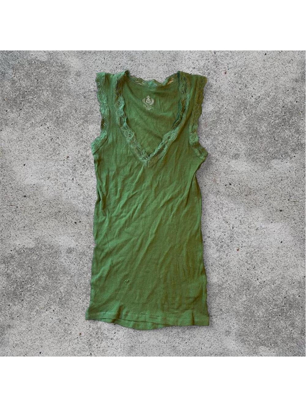 Jacob green lace tank